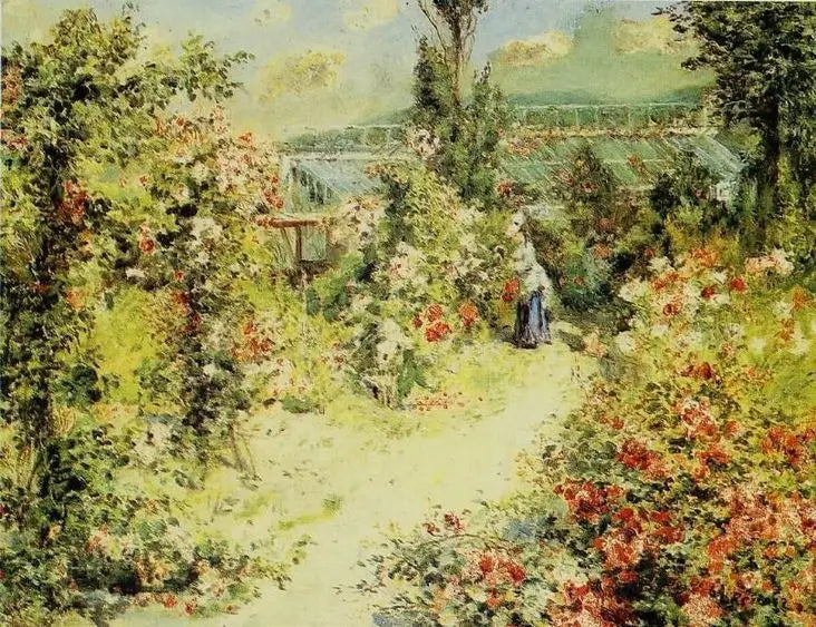 The Greenhouse - Pierre-Auguste Renoir