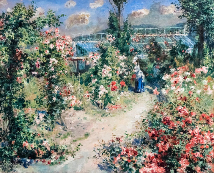 La Serre, circa 1876 - Pierre-Auguste Renoir