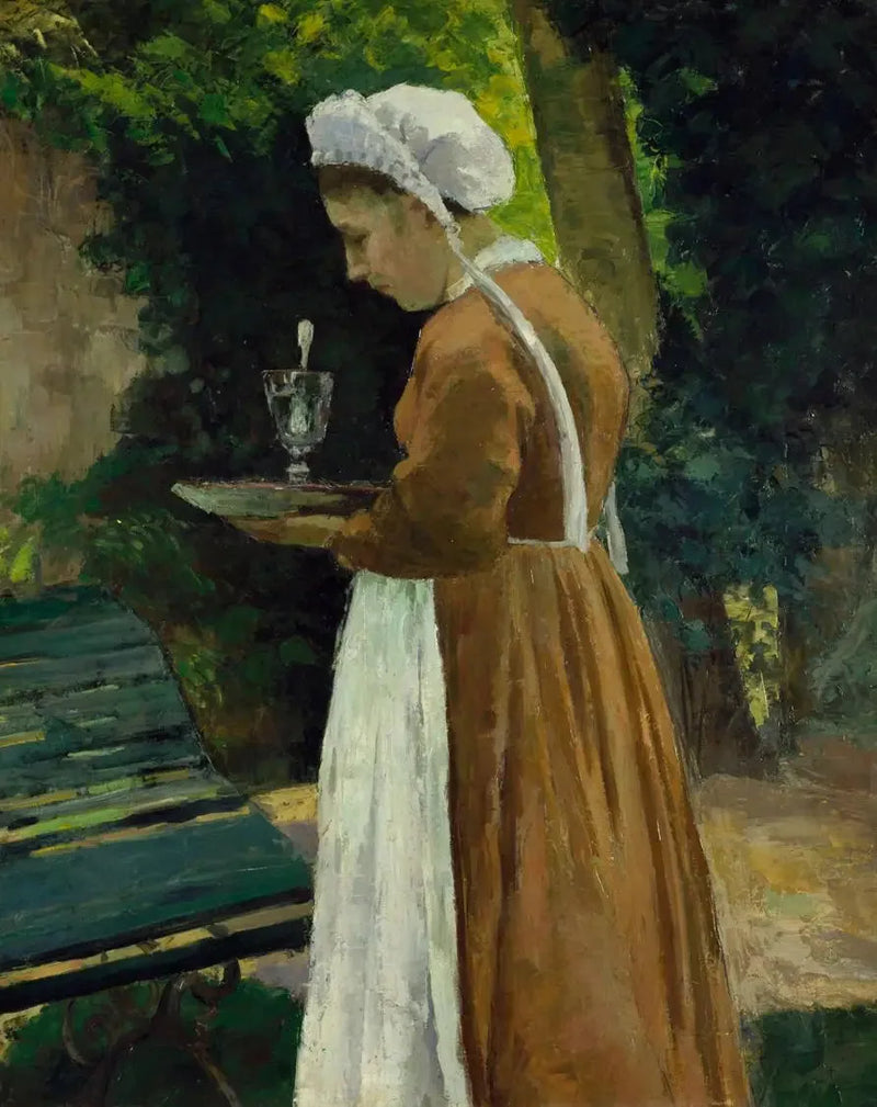 The Maid - Camille Pissarro