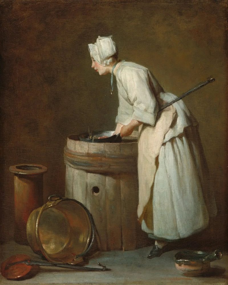 The Kitchen Maid - Jean Siméon Chardin
