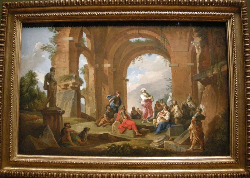 The Sibyl of Cumae Delivering the Oracles - Giovanni Paolo Panini