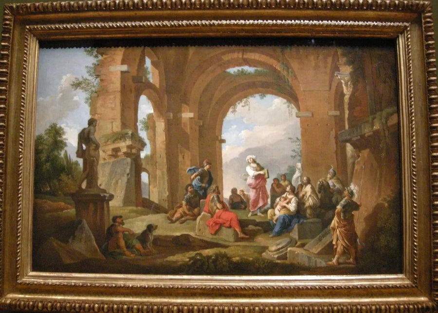 The Sibyl of Cumae Delivering the Oracles - Giovanni Paolo Panini