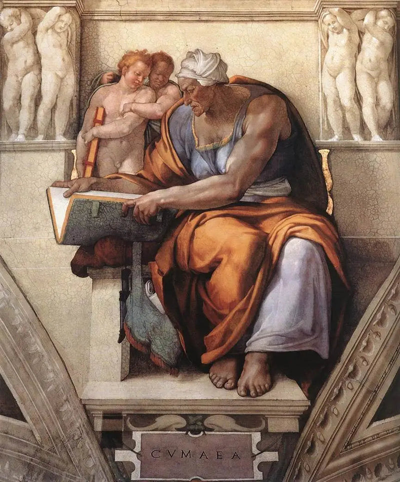 The Sibyl of Cumae - Michelangelo