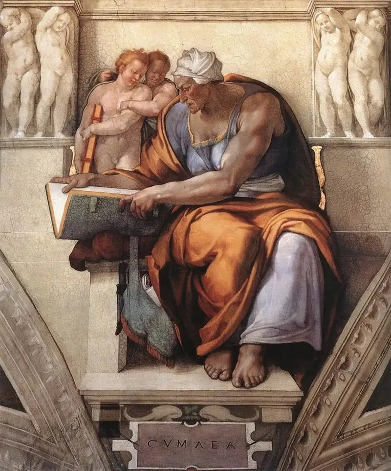 The Sibyl of Cumae - Michelangelo