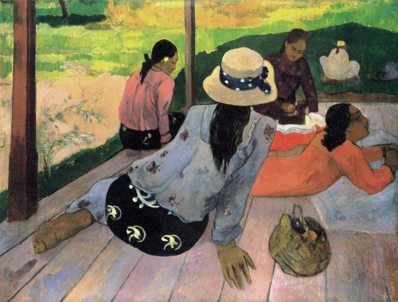 The Nap - Paul Gauguin