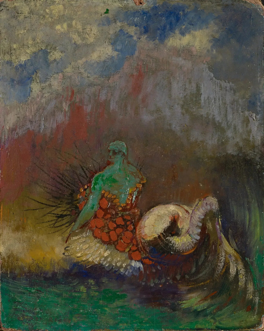 The Siren - Odilon Redon