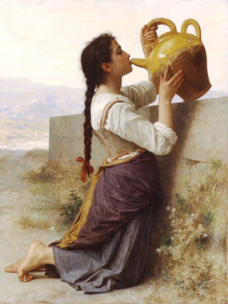 The Thirst - Bouguereau
