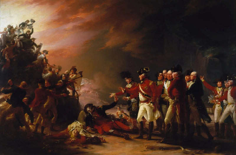 The Departure of the Gibraltar Garrison in the Morning of November 27, 1789 - John Trumbull