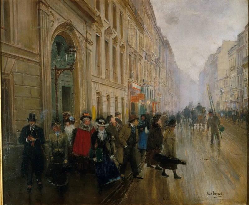 The Conservatory of Music Graduation - Jean Béraud