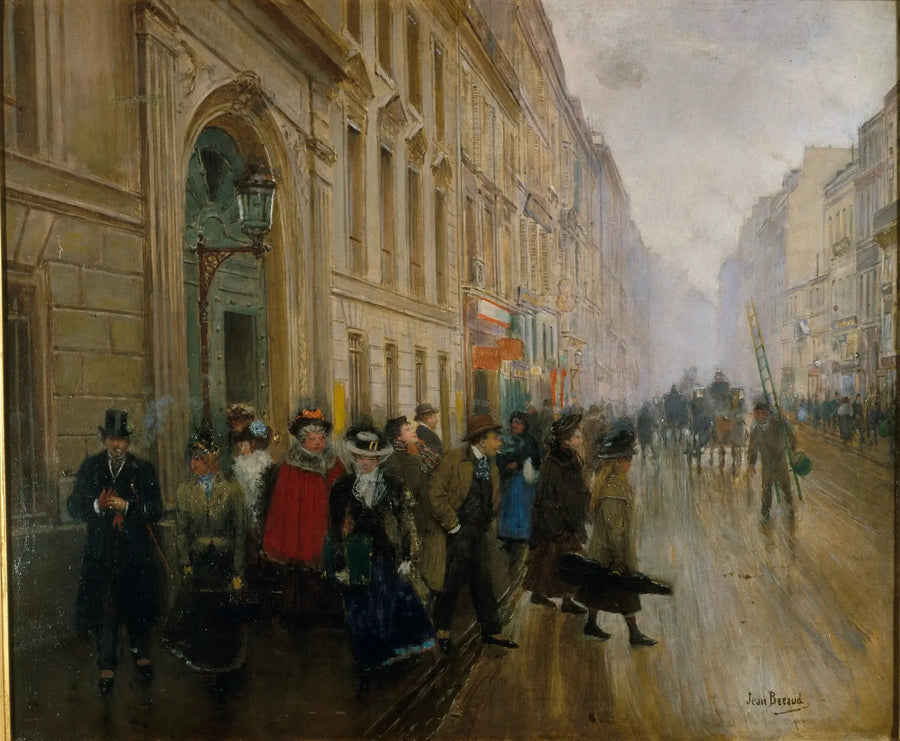The Conservatory of Music Graduation - Jean Béraud