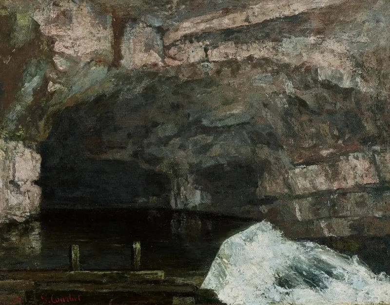 The Source of the Loue - Gustave Courbet