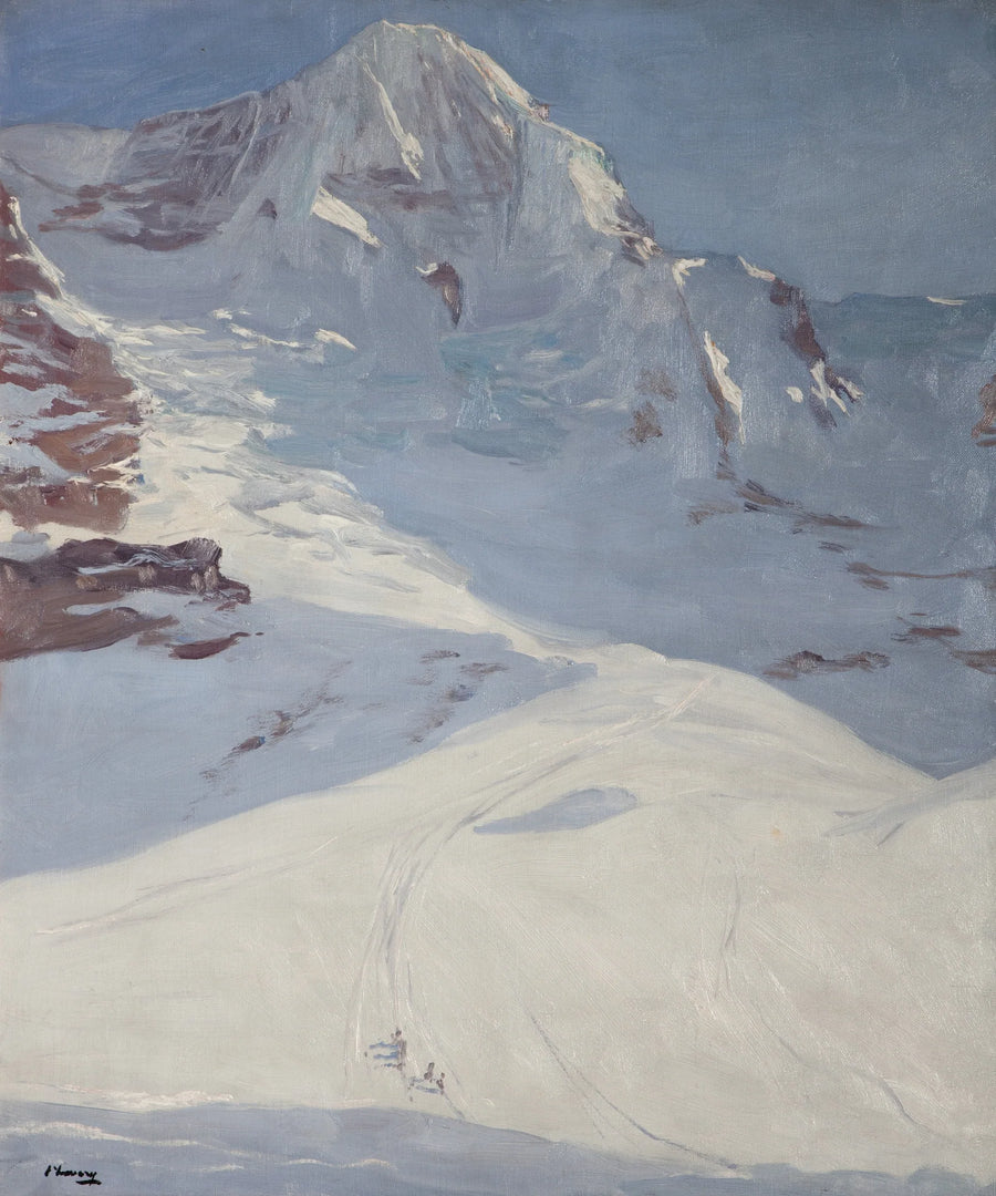 Switzerland in Winter (The Monk) - John Lavery