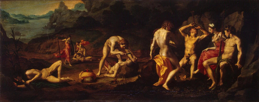 The Supplice de Marsyas - Bronzino
