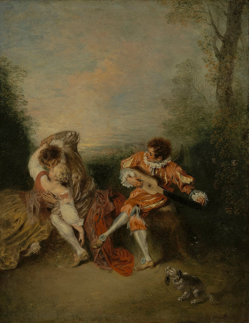 The Surprise - Antoine Watteau