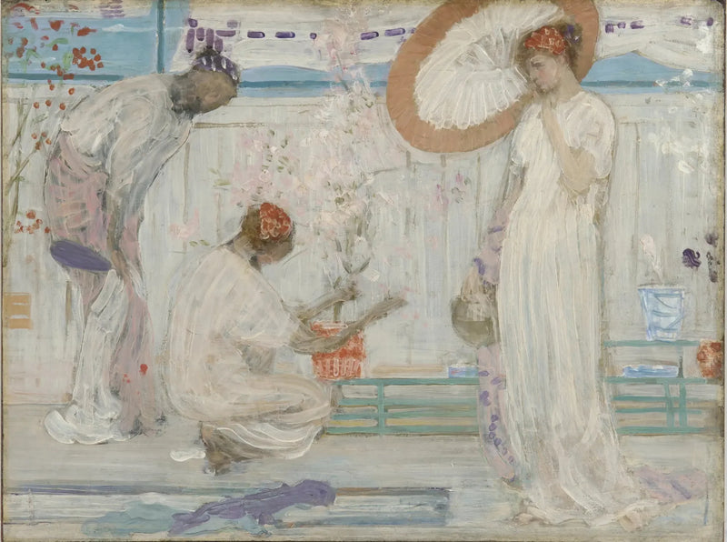 The White Symphony: Three Girls - James Abbott McNeill Whistler