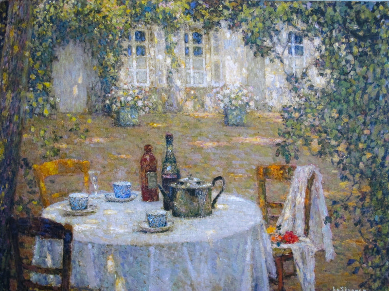 The Sunlit Table - Henri Le Sidaner