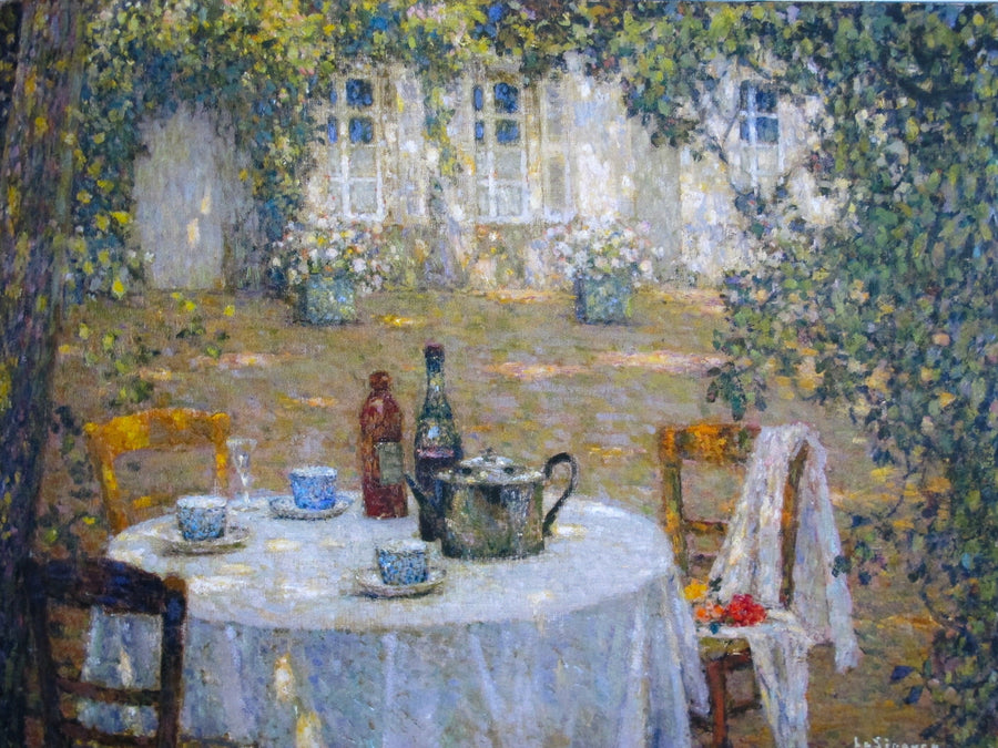 The Sunlit Table - Henri Le Sidaner