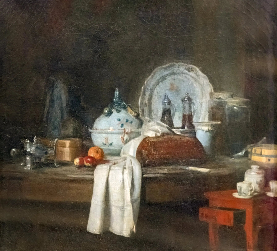 The side table - Jean Siméon Chardin