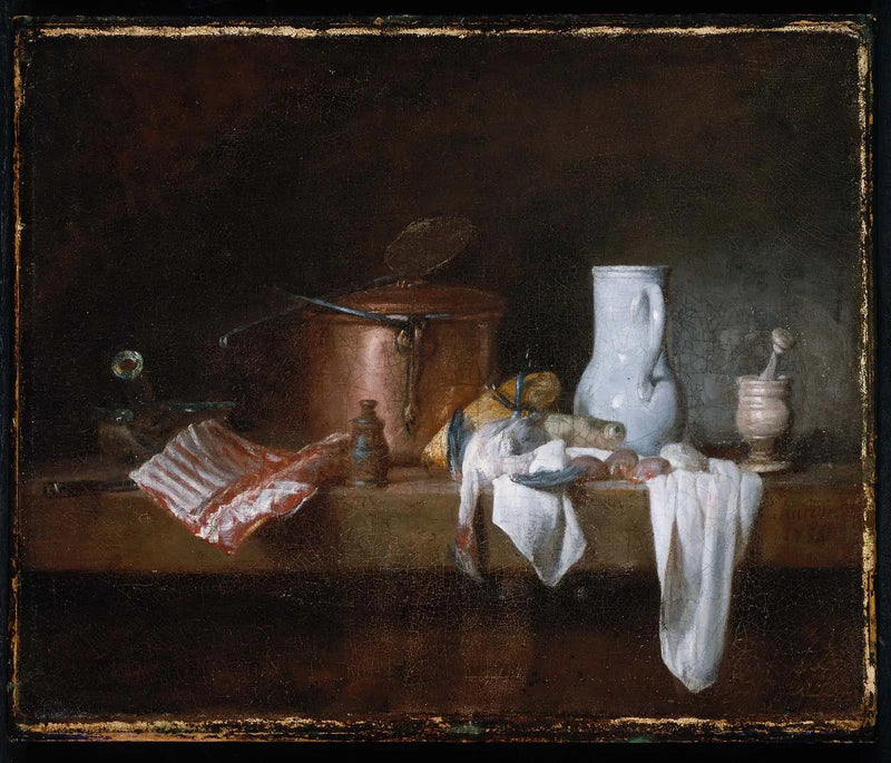 The Kitchen Table - Jean Siméon Chardin