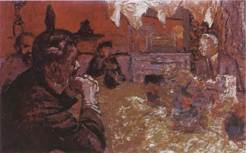 The table du clos Cézanne - Édouard Vuillard