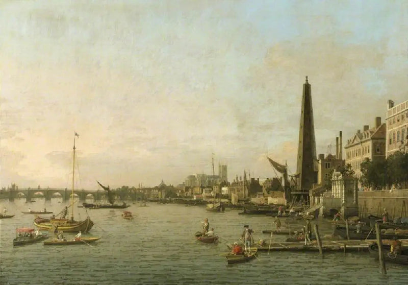 The Thames at Westminster - Canaletto