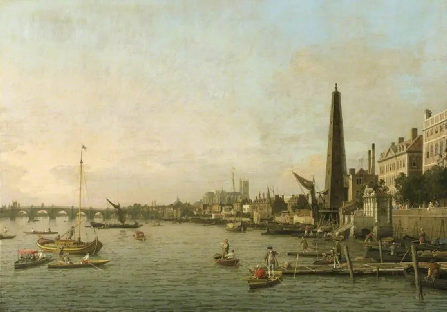 The Thames at Westminster - Canaletto