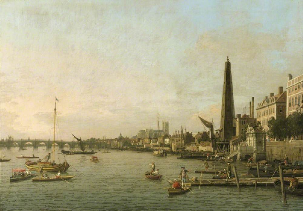 The Thames at Westminster - Canaletto