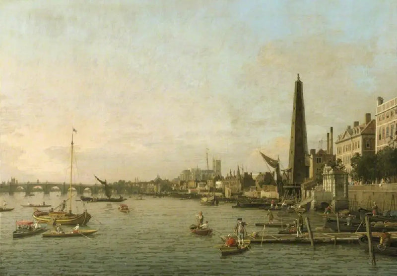 The Thames at Westminster - Canaletto