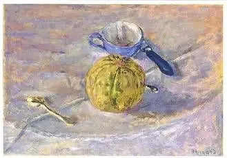 The Blue Cup - Pierre Bonnard