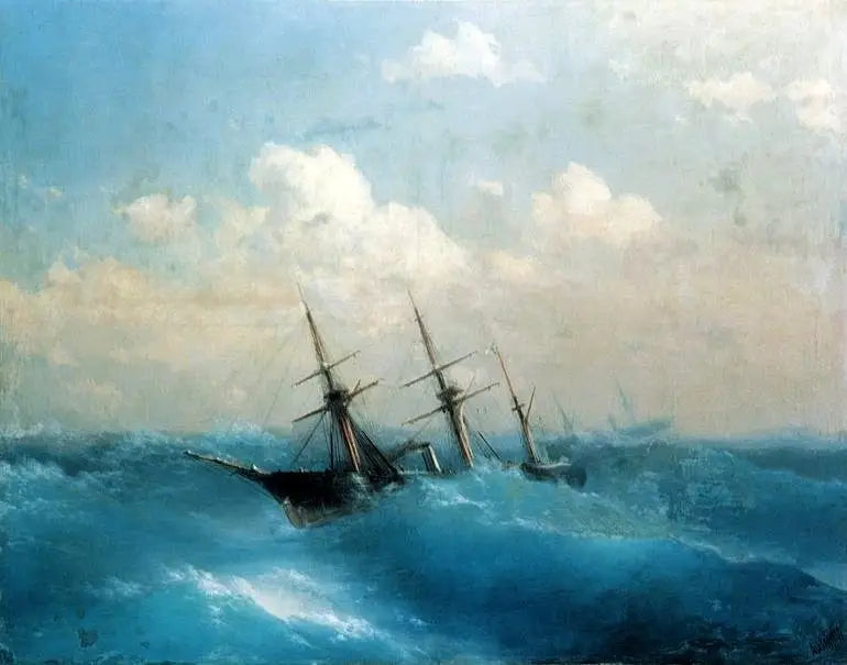 The Storm - Ivan Aïvazovski