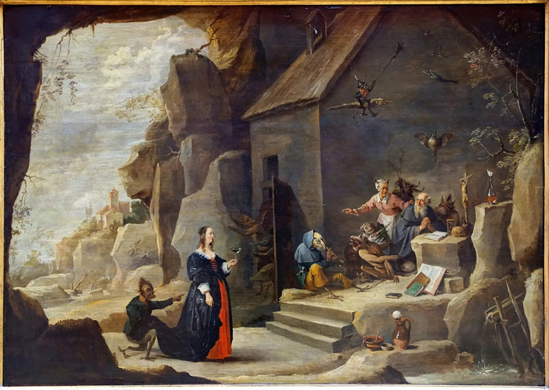 The Temptation of Saint Anthony - David Teniers the Younger