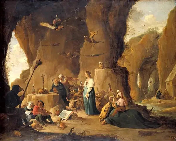 The Temptation of Saint Anthony - David Teniers the Younger