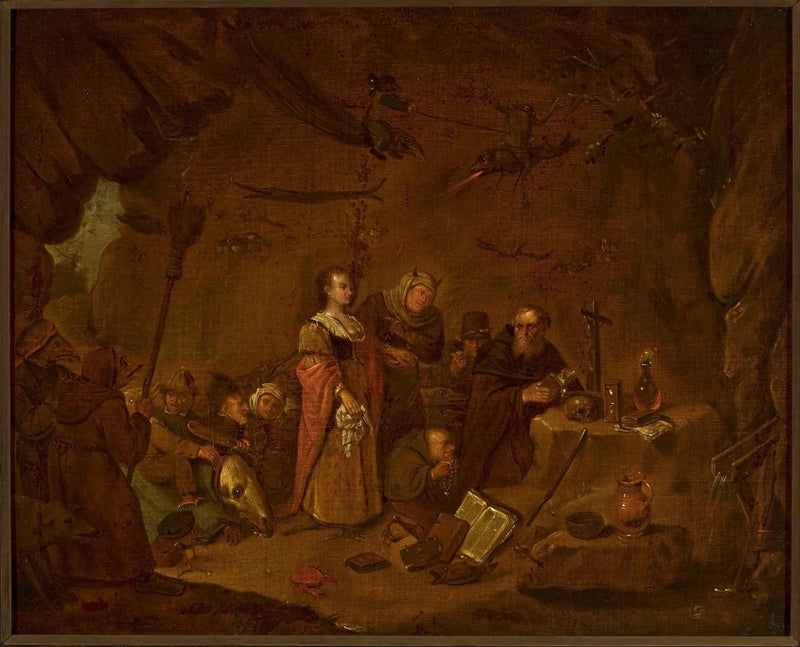The Temptation of Saint Anthony - David Teniers the Younger
