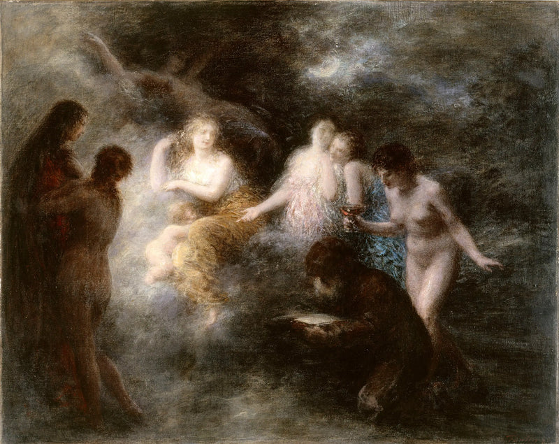 The Temptation of Saint Anthony - Henri Fantin-Latour