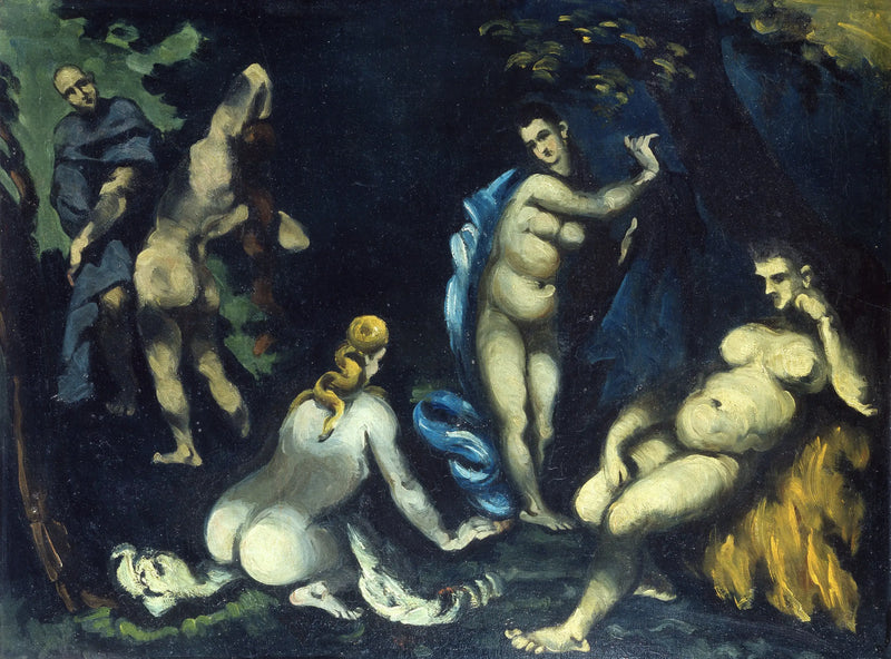 The Temptation of Saint Anthony - Paul Cézanne