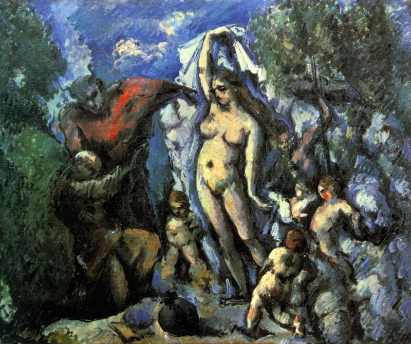 The Temptation of Saint Anthony - Paul Cézanne
