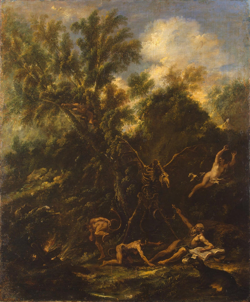 The Temptation of Saint Anthony - Sebastiano Ricci