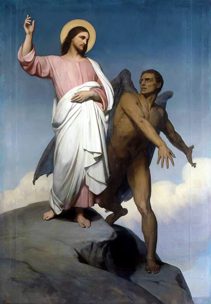 The Temptation of Christ - Ary Scheffer