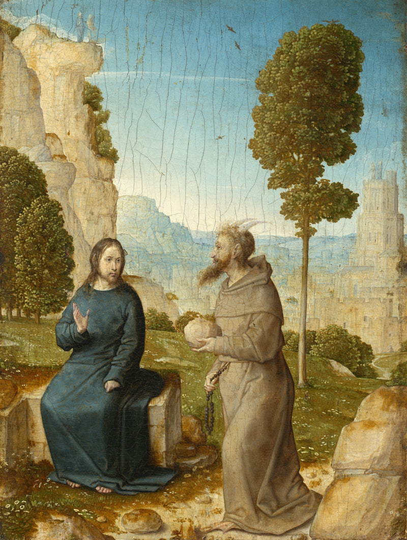 The Temptation of Christ - Juan de Flandes