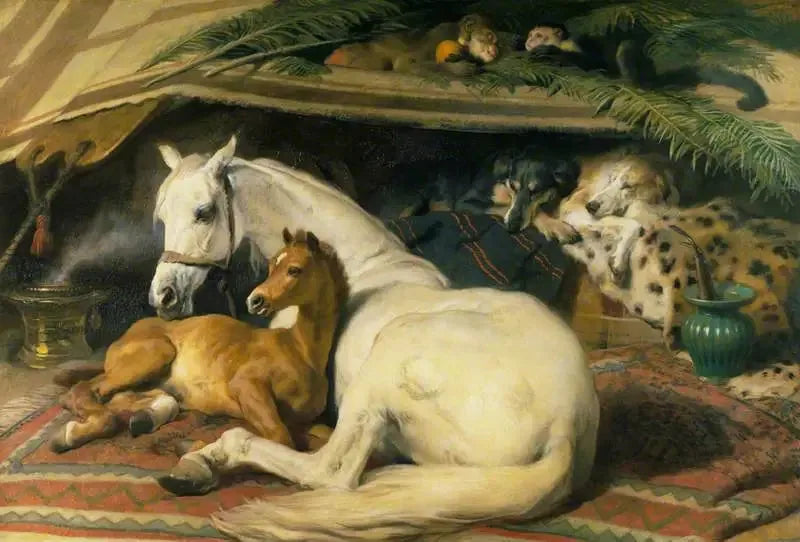 The Arab Tent - Edwin Henry Landseer