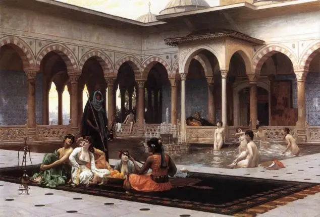 The Terrace of the Seraglio - Jean-Léon Gérôme