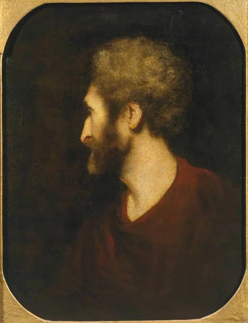 The Head of a Man - Joshua Reynolds