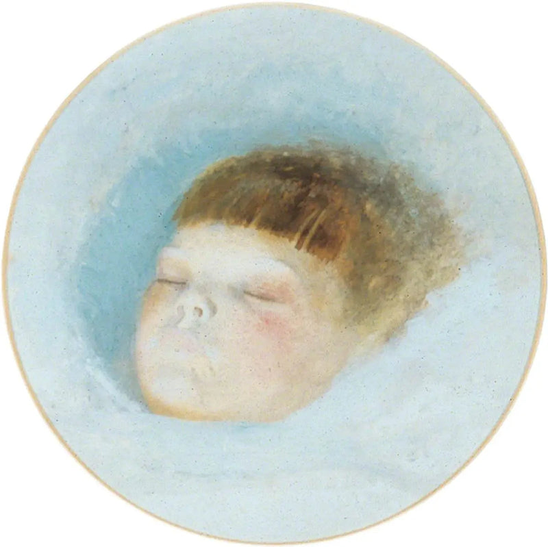 The Head of Gertrude Grimshaw - John Atkinson Grimshaw