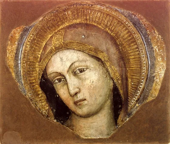 The Head of the Virgin. - Altichiero da Zevio