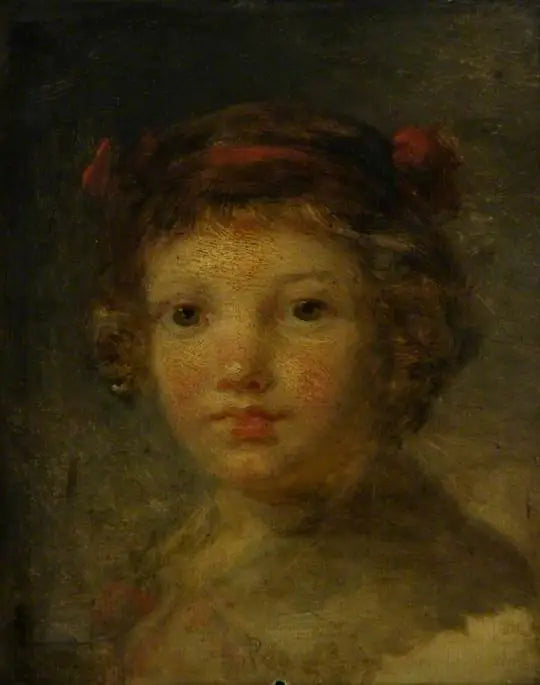 The Head of a Child - Jean-Honoré Fragonard