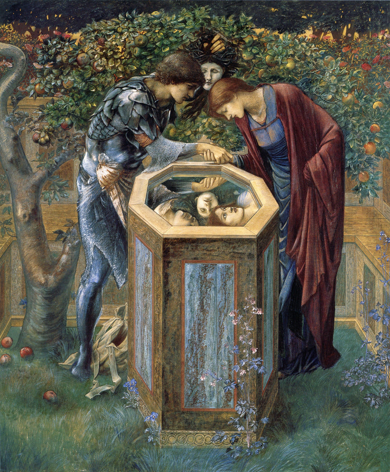 The Ominous Head - Edward Burne-Jones