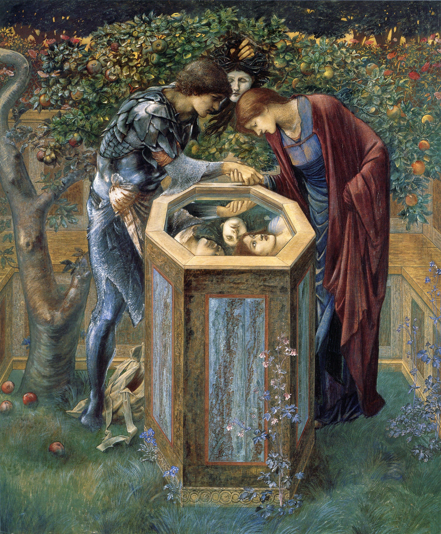 The Ominous Head - Edward Burne-Jones