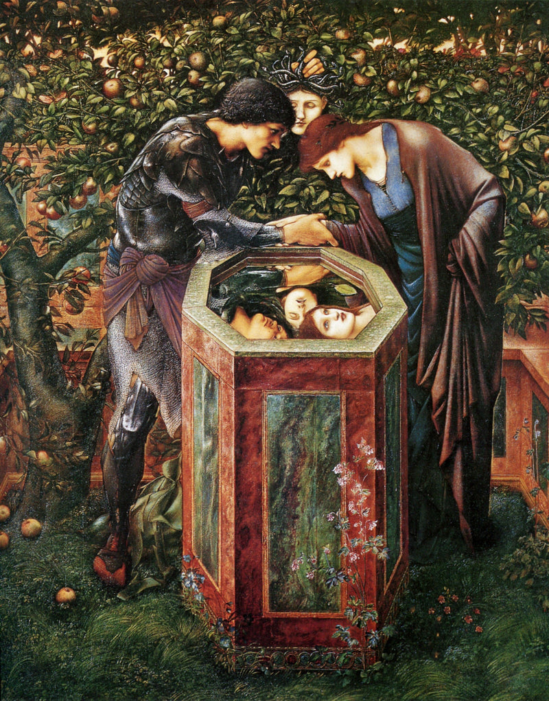 The Ominous Head - Edward Burne-Jones