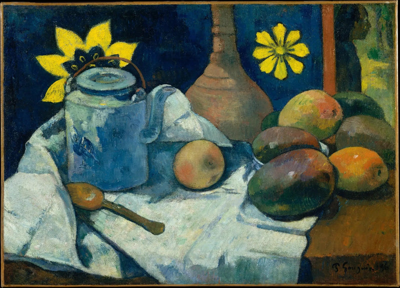 The Teapot and the Fruits - Paul Gauguin