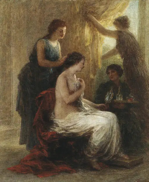 The Antique Toilet - Henri Fantin-Latour